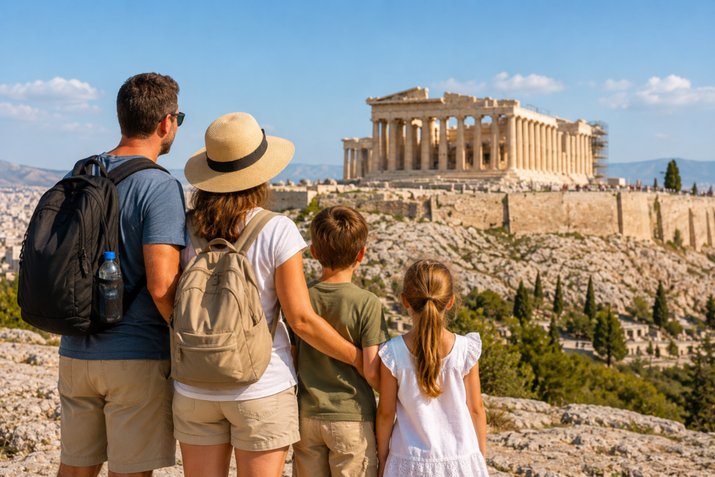 Visiting the Acropolis with Children - Visitar la Acrópolis con niños - Een bezoek aan de Akropolis met kinderen